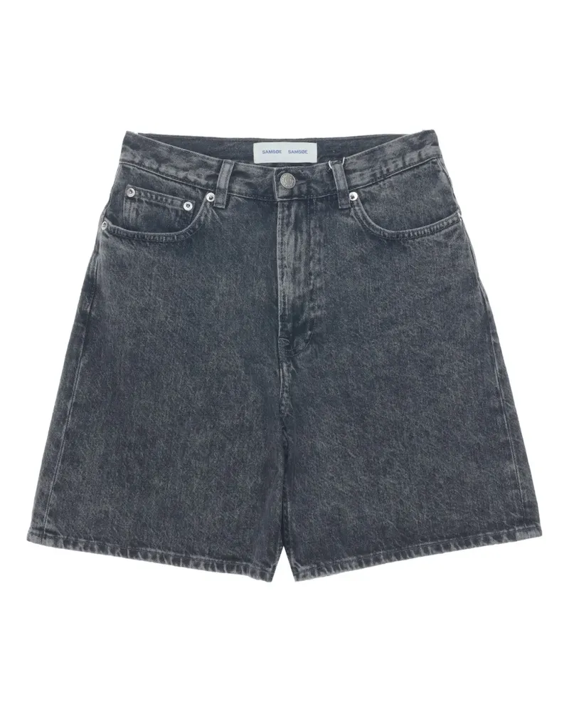 Samsøe & Samsøe Sashelly Jeans-Shorts - Grau Grau
