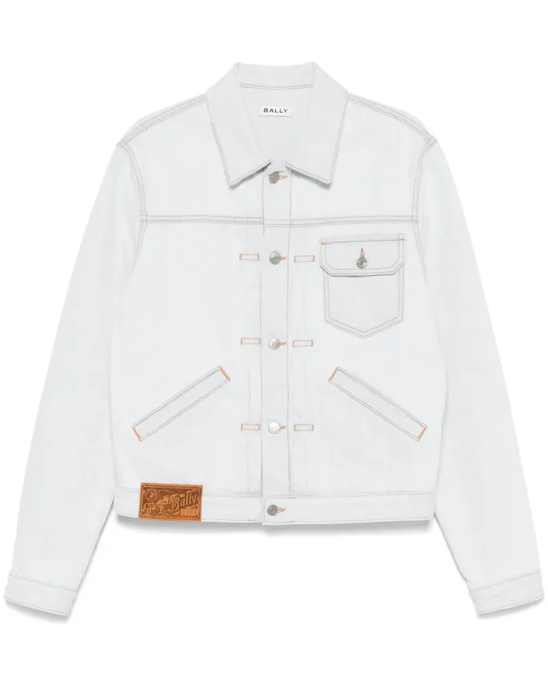 Bally Klassische Jeansjacke - Blau Blau