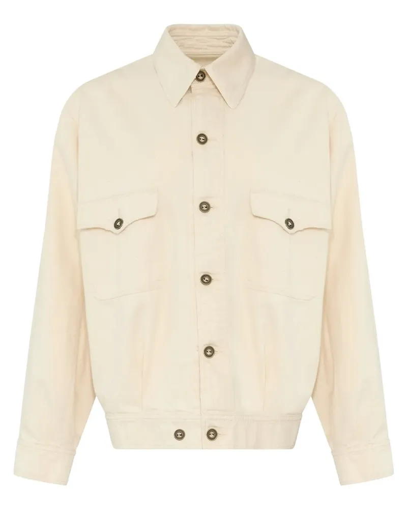 Maison Margiela Klassische Hemdjacke - Nude Nude