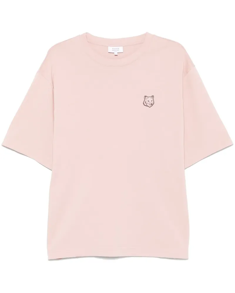 Kitsuné Bold Fox T-Shirt - Rosa Rosa