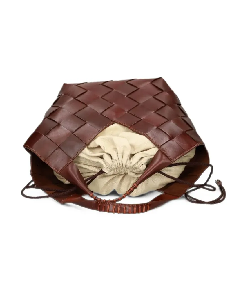 Dragon Diffusion Botteghe Tote Bag - Braun Braun