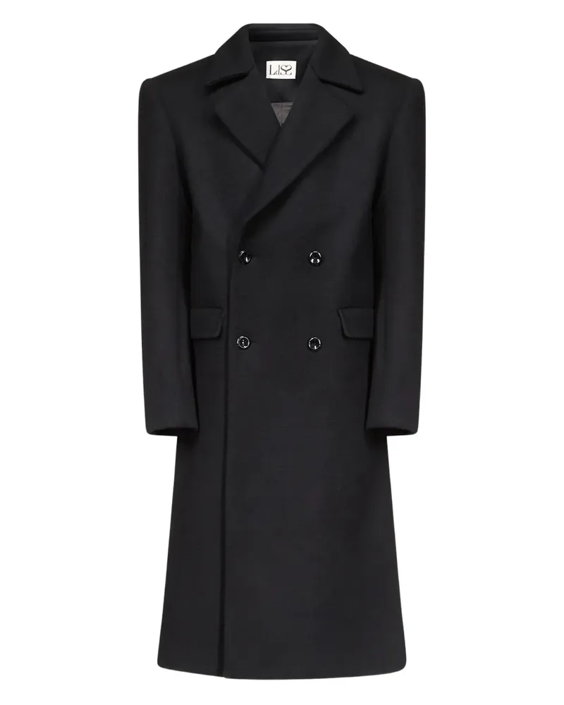 Ludovic de Saint Sernin double-breasted coat - Schwarz Schwarz