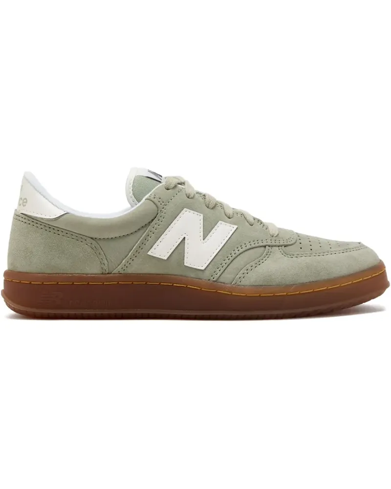 New Balance T500 Sneakers aus Wildleder - Grün Grün