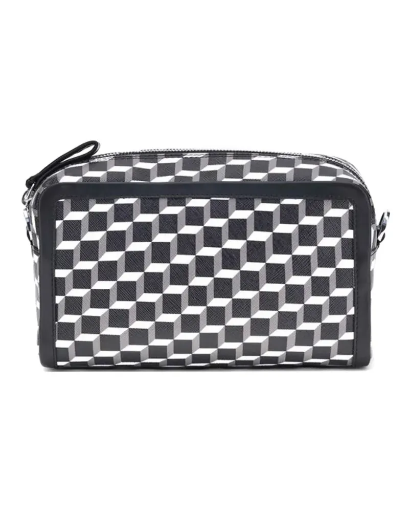 Pierre Hardy Cube Box wash bag - Schwarz Schwarz