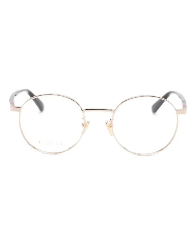 Gucci Brille mit rundem Gestell - Gold Gold