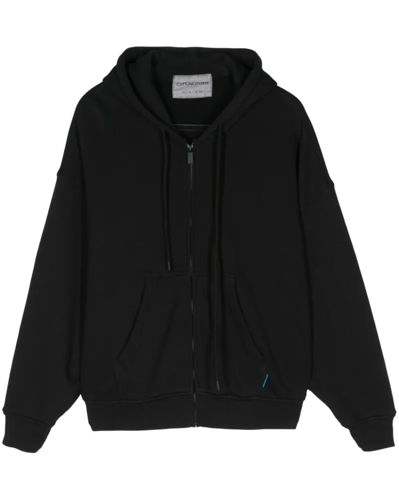 Cotton Citizen Boston Kapuzenjacke - Schwarz Schwarz