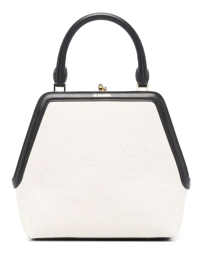 Jil Sander Kleine Goji Square Handtasche - Nude Nude
