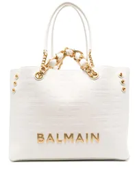 Balmain 1945 Handtasche Weiß