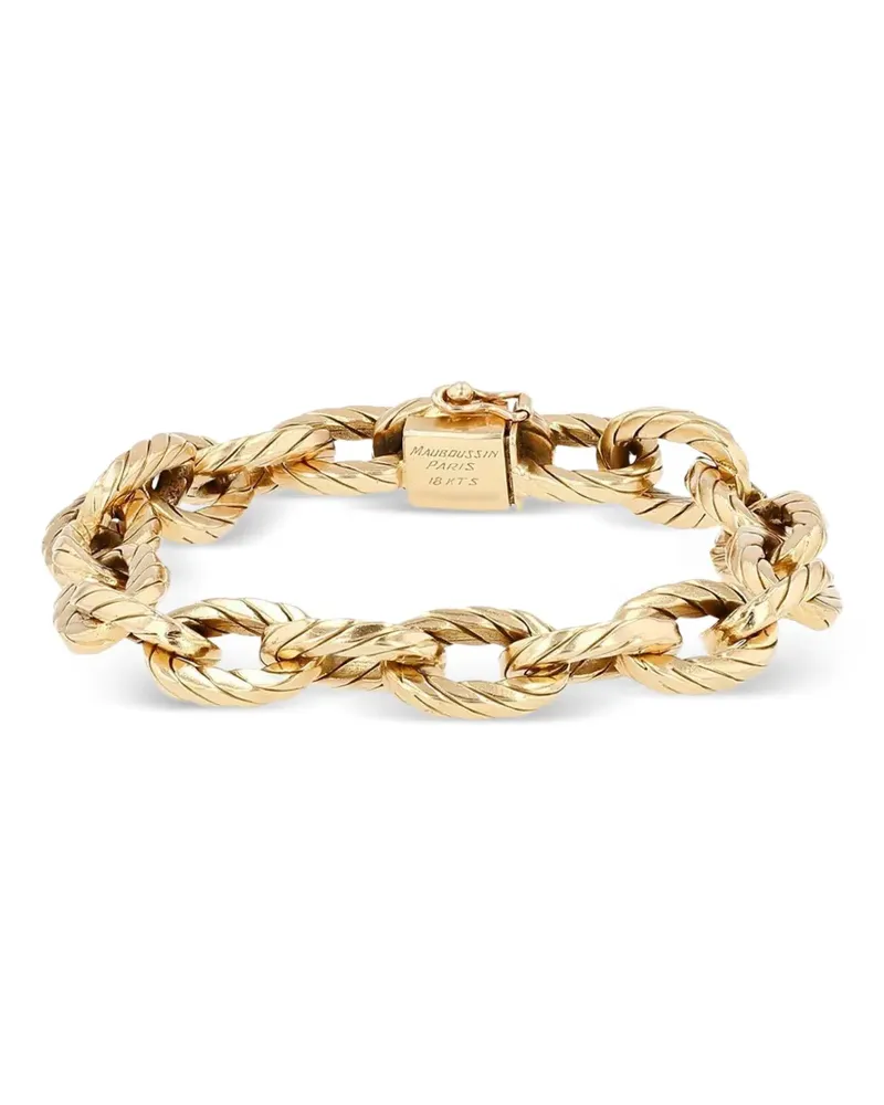 Mauboussin 1970s Armband mit Gliedern - Gold Gold