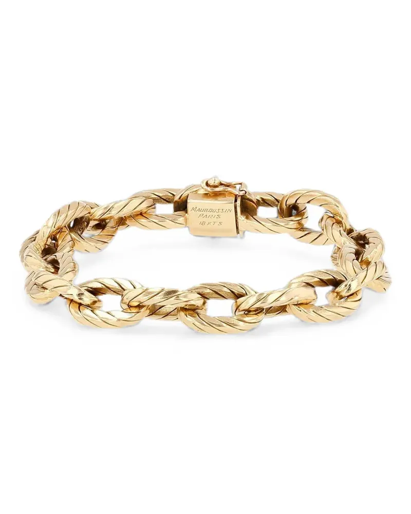 Mauboussin 1970s link bracelet - Gold Gold