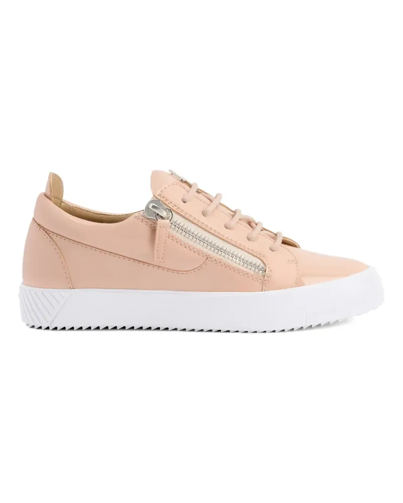 Giuseppe Zanotti side zip gail sneakers - Rosa Rosa