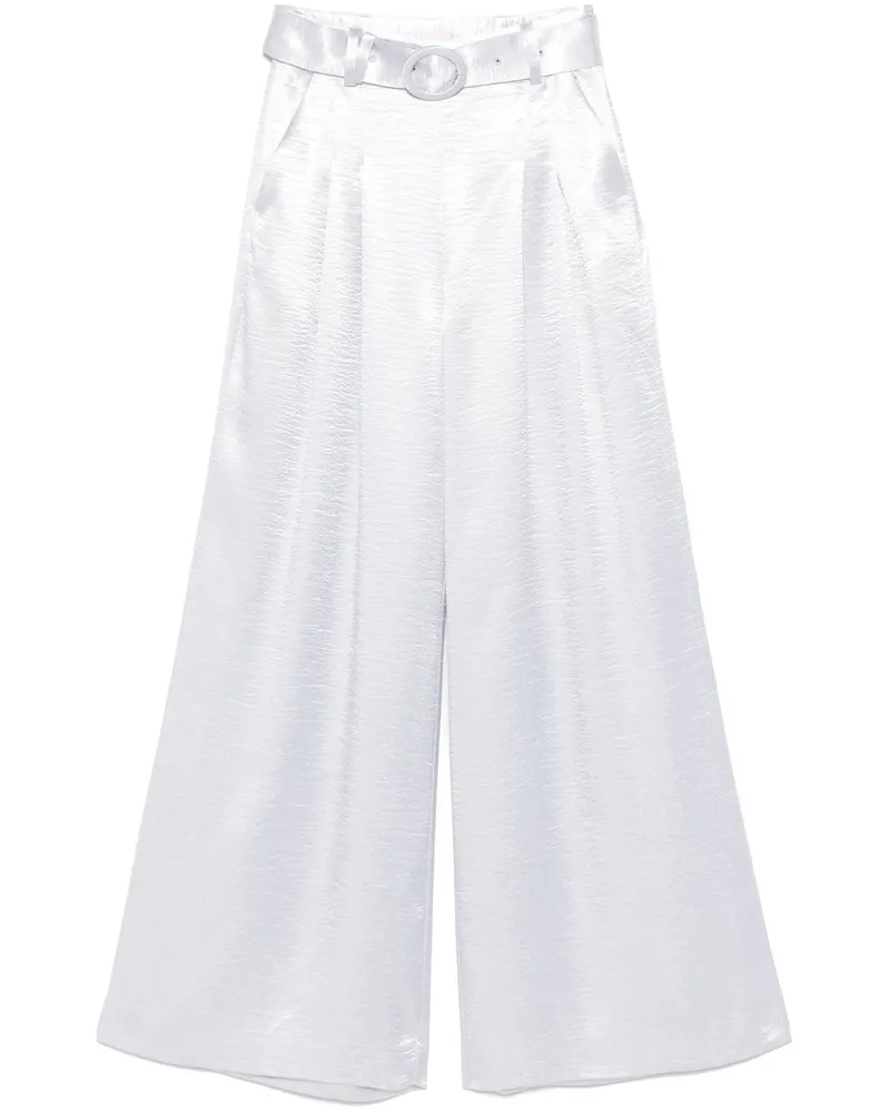 Cinq à Sept Hose mit Gürtel - Blau Blau