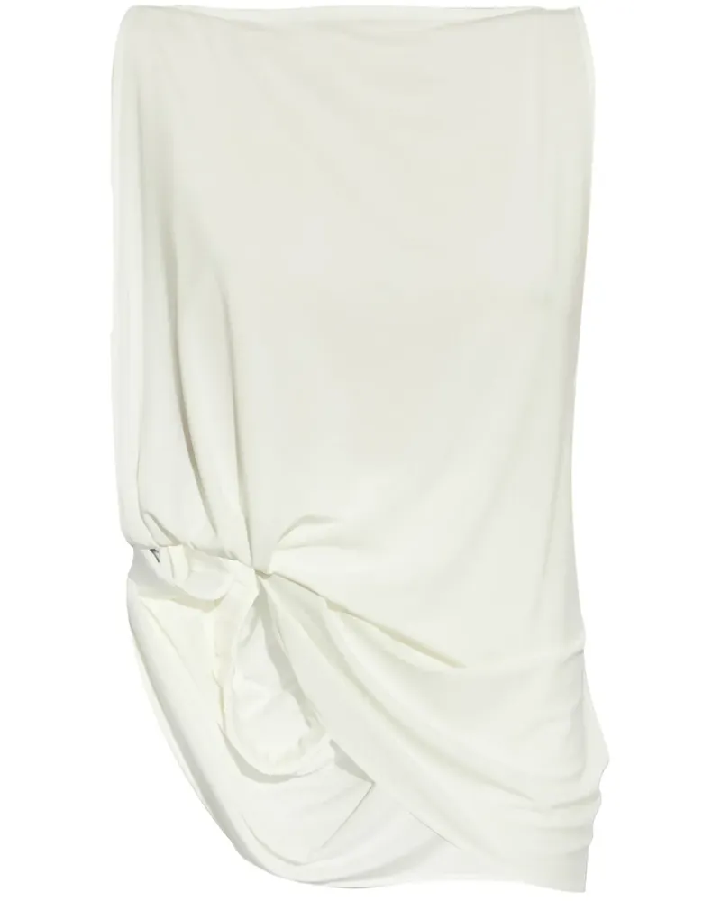 Jacquemus Peplo Oberteil - Weiß Weiß