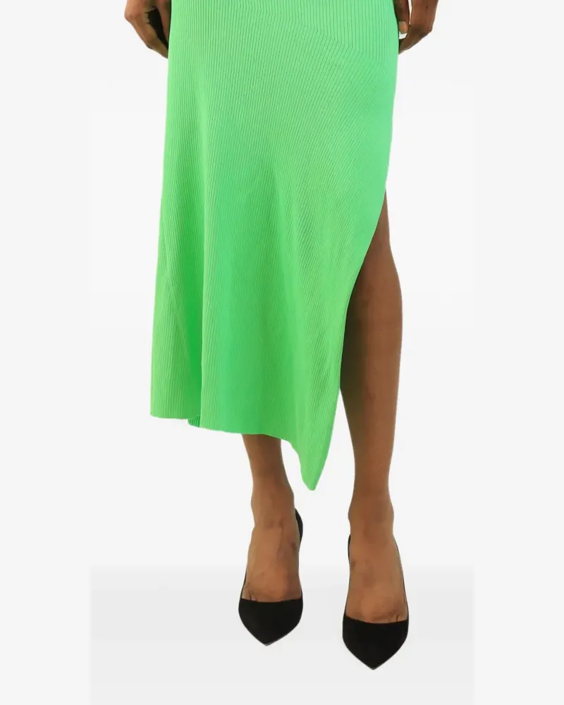 A.L.C. ribbed cut-out midi dress - Grün Grün