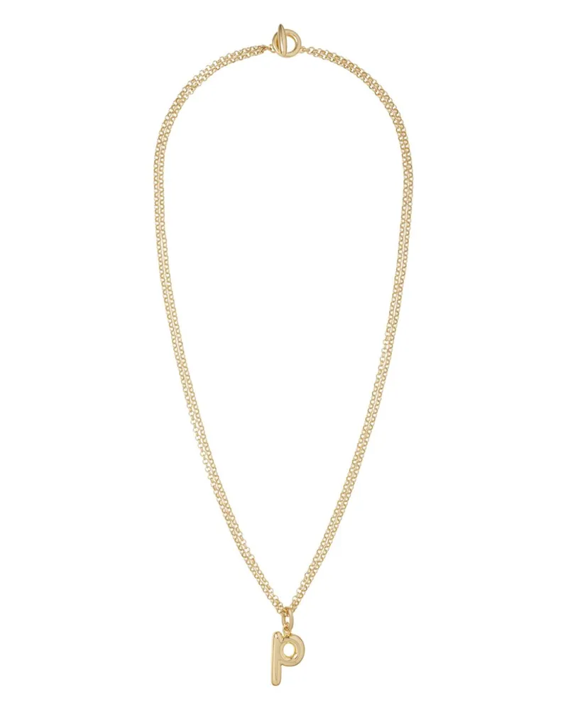 Roxanne Assoulin The Puffy Initial Halskette - Gold Gold
