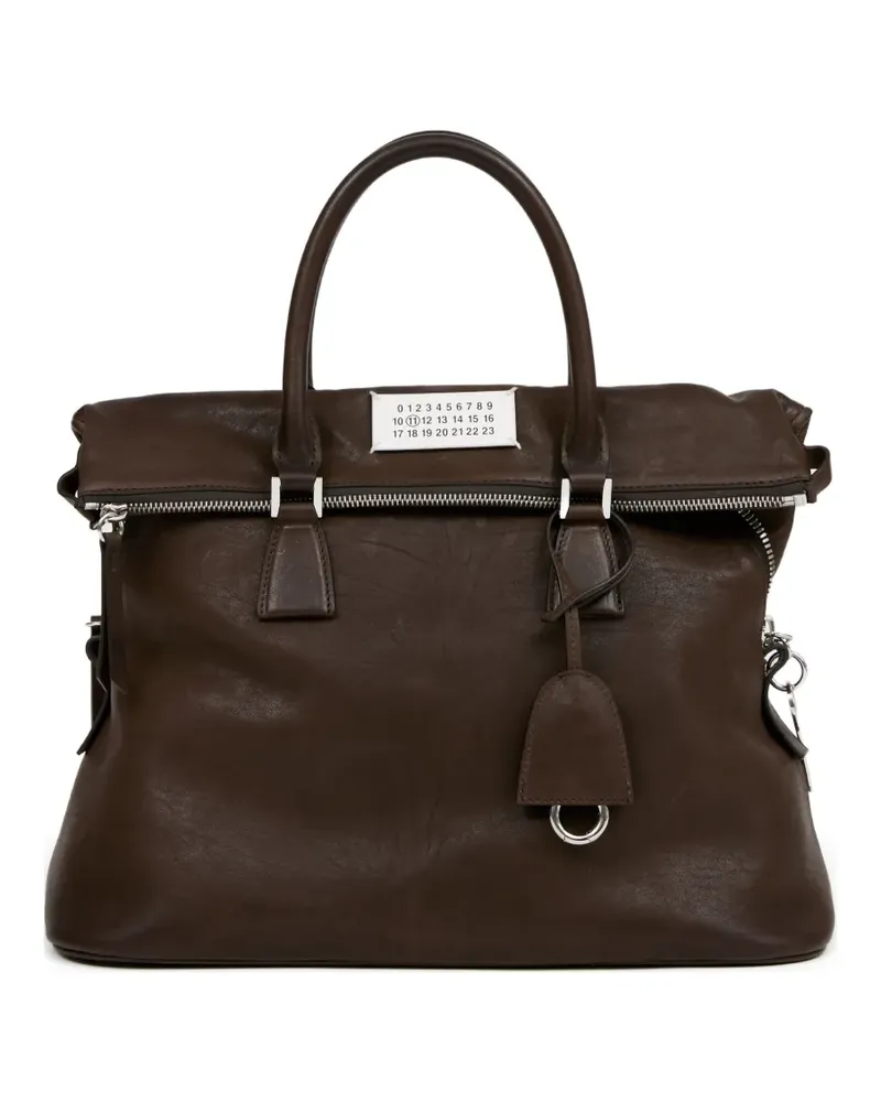 Maison Margiela 5AC Schultertasche - Braun Braun