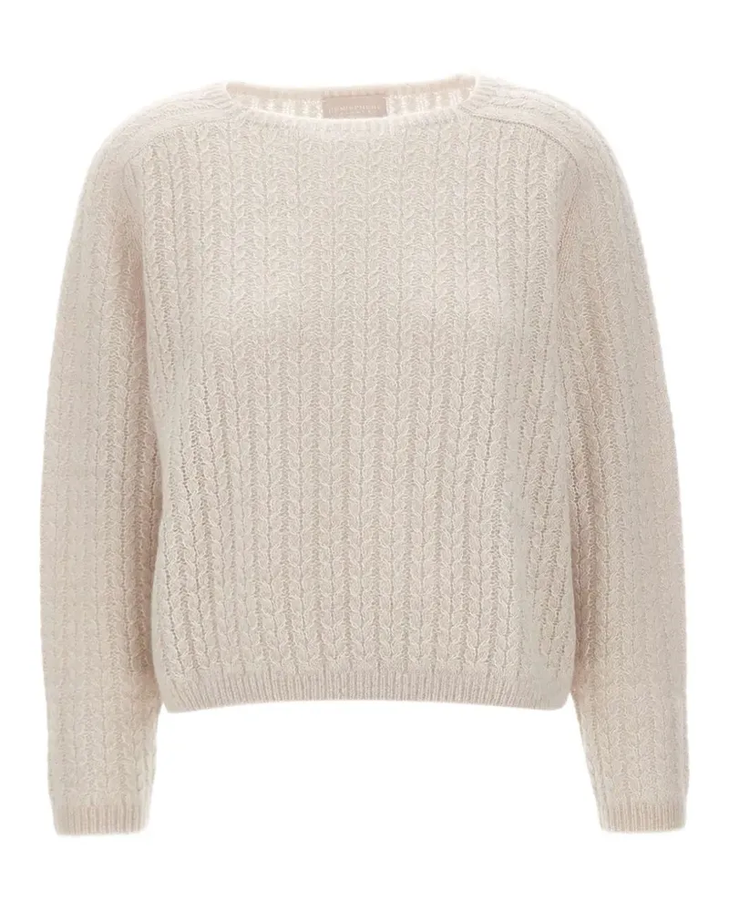 hemisphere cable-knit sweater - Nude Nude