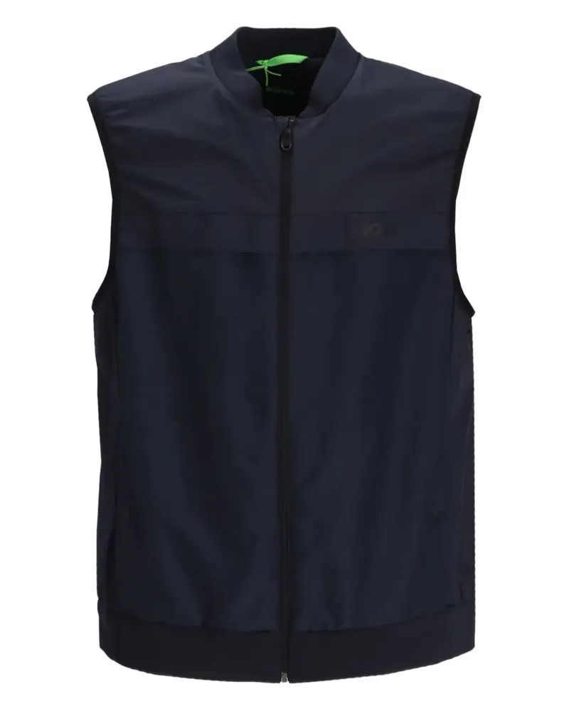 HUGO BOSS Weste mit Reißverschluss - Blau Blau