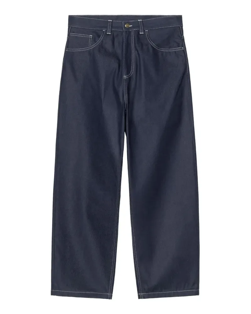 Carhartt WIP Brandon Jeans mit Logo-Patch - Blau Blau