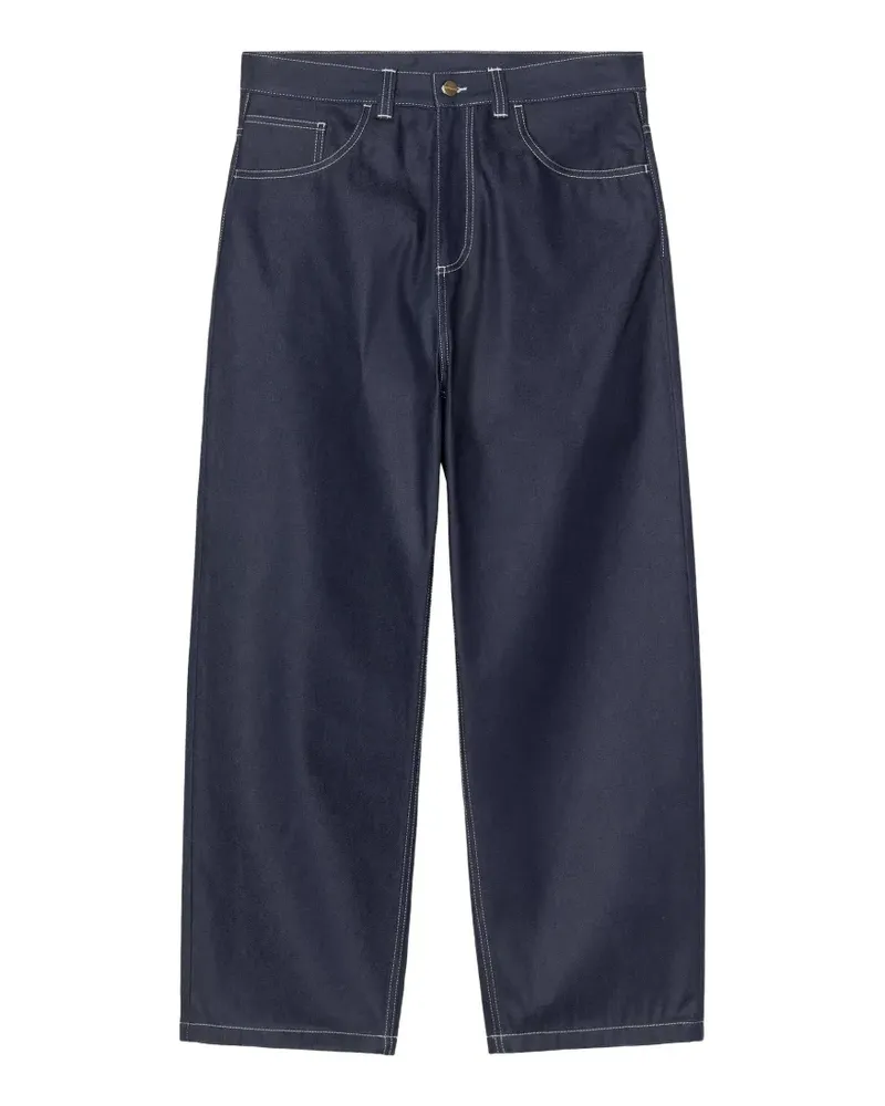 Carhartt WIP Brandon logo-patch jeans - Blau Blau