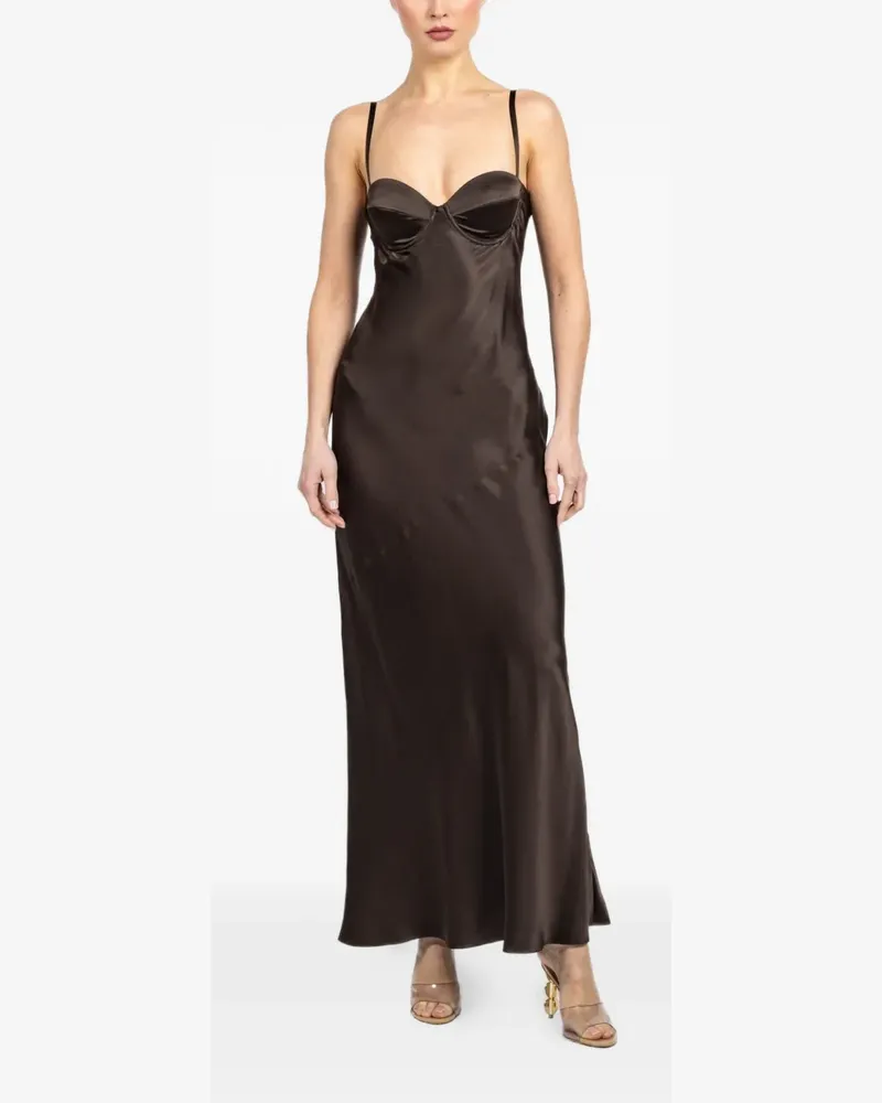 L'Agence Sayla bias-cut dress - Braun Braun