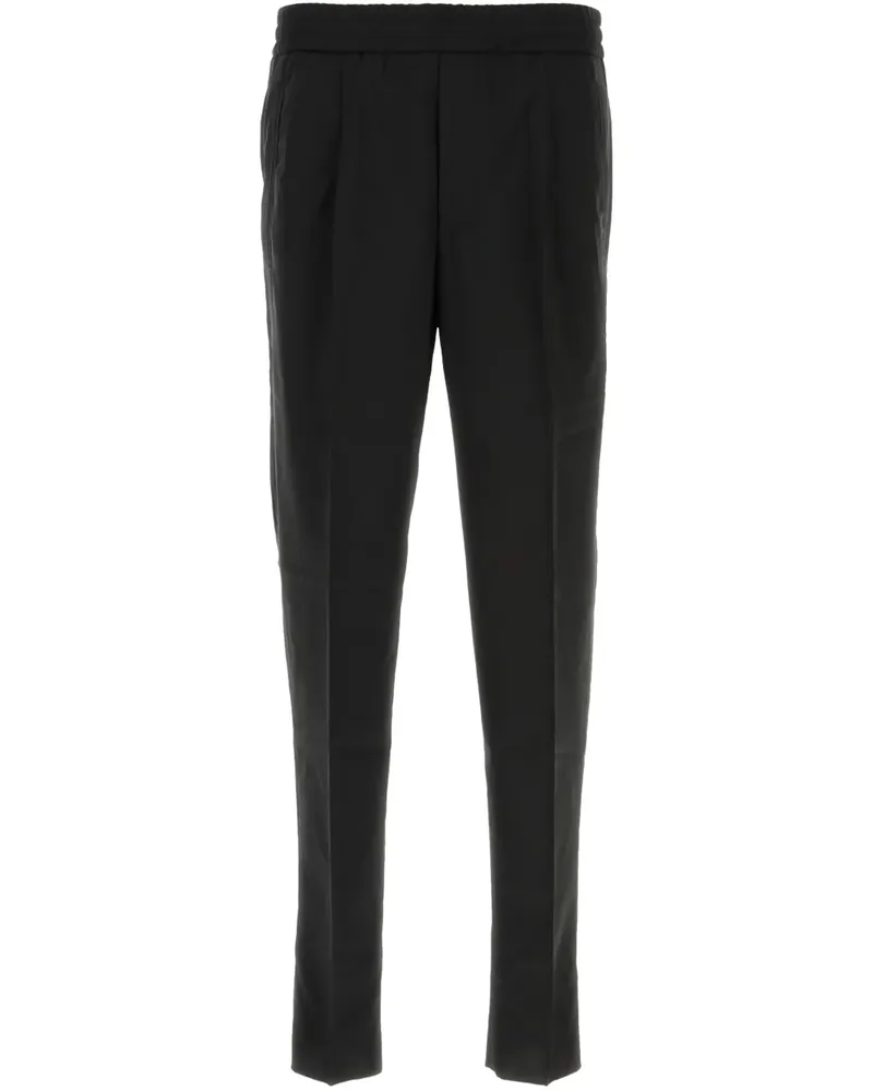 Ermenegildo Zegna Klassische Hose - Schwarz Schwarz