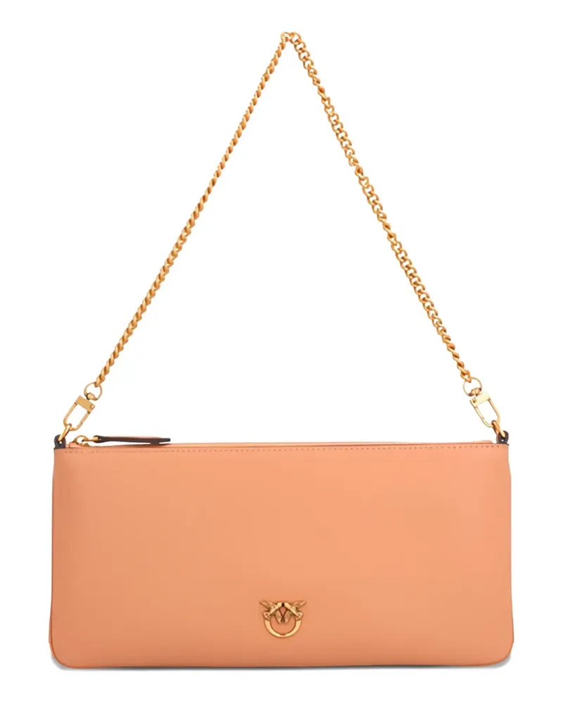 Pinko Schultertasche mit Kettenriemen - Rosa Rosa