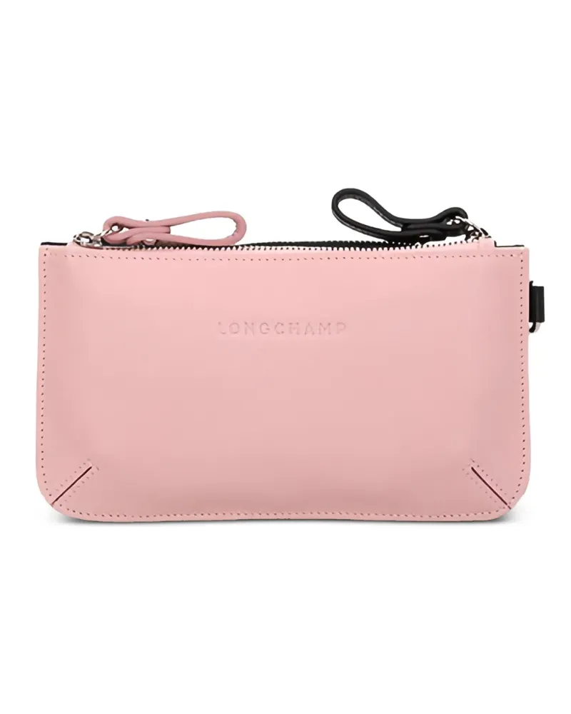 Longchamp Portemonnaie mit doppeltem Reißverschluss - Rosa Rosa
