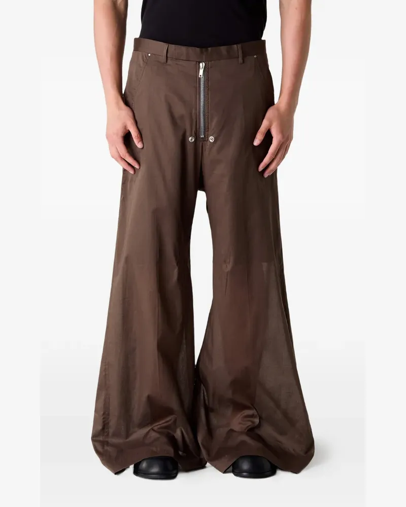 Rick Owens Weite Bela Hose - Braun Braun