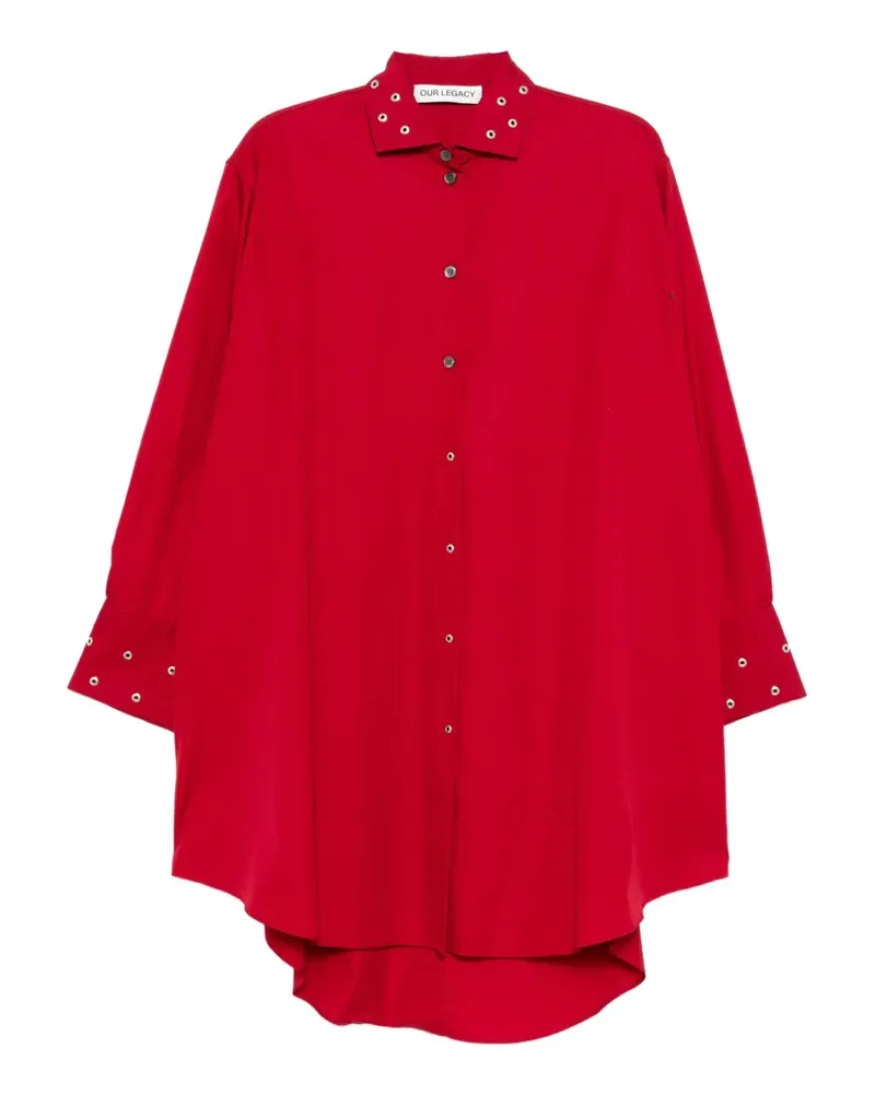 Our Legacy Frock Minikleid - Rot Rot