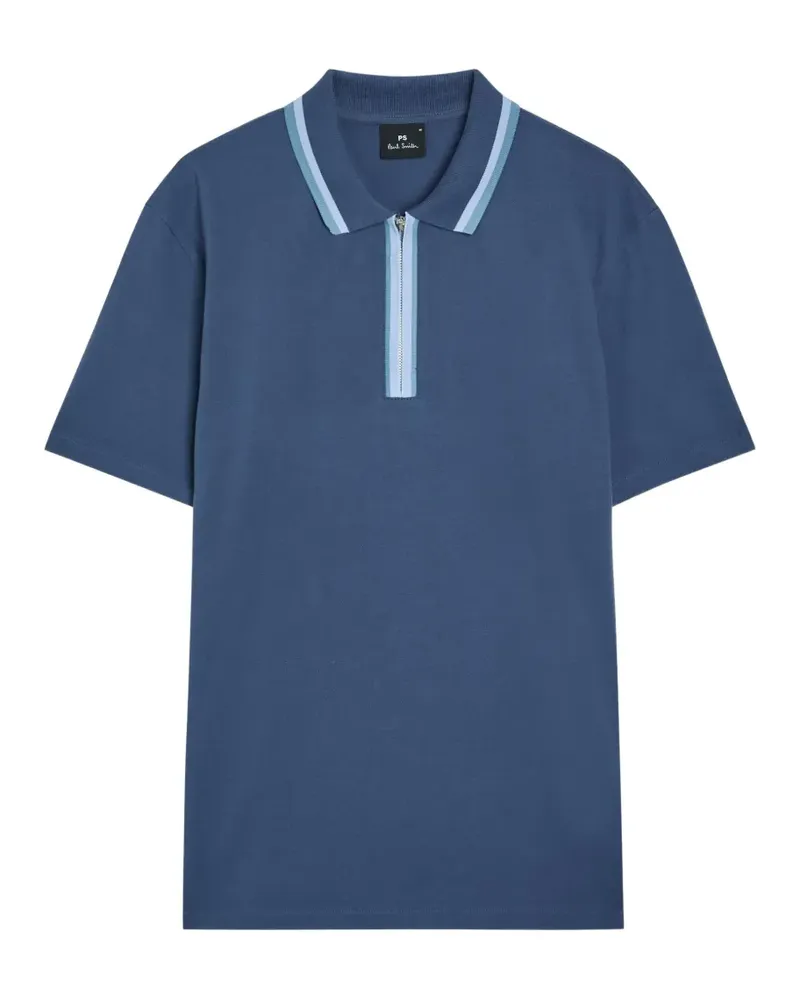 Paul Smith short sleve polo shirt - Blau Blau