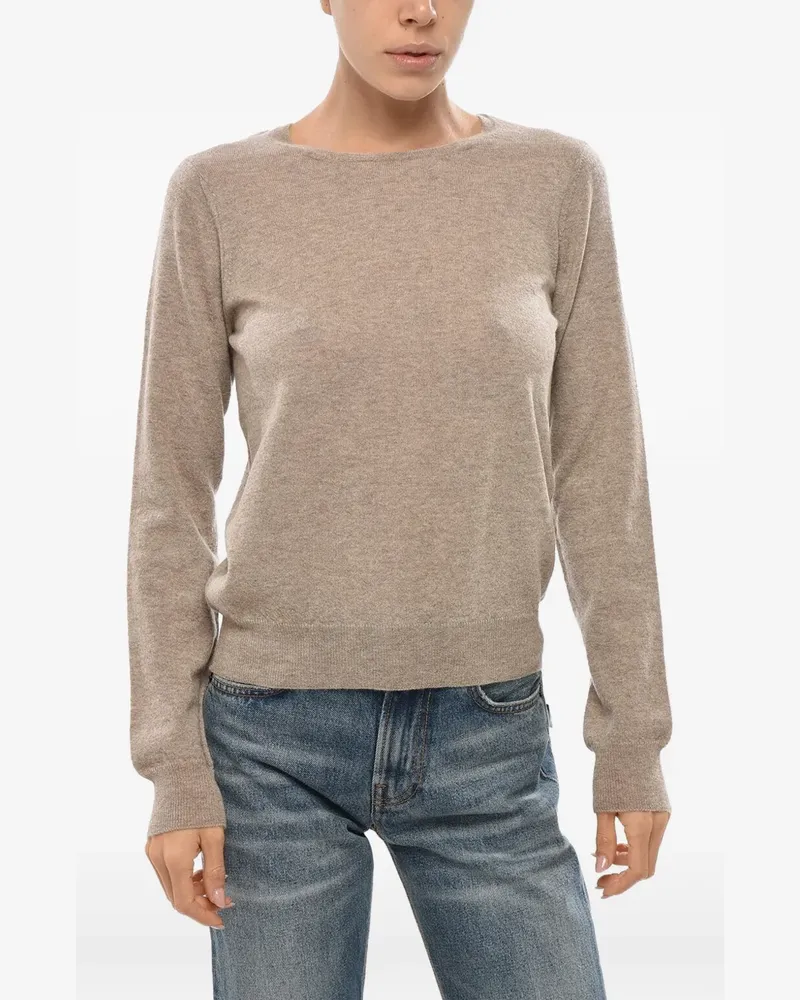 Malo Pullover mit Rundhalsausschnitt - Nude Nude