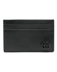 Gucci GG Marmont Kartenetui aus Leder Schwarz