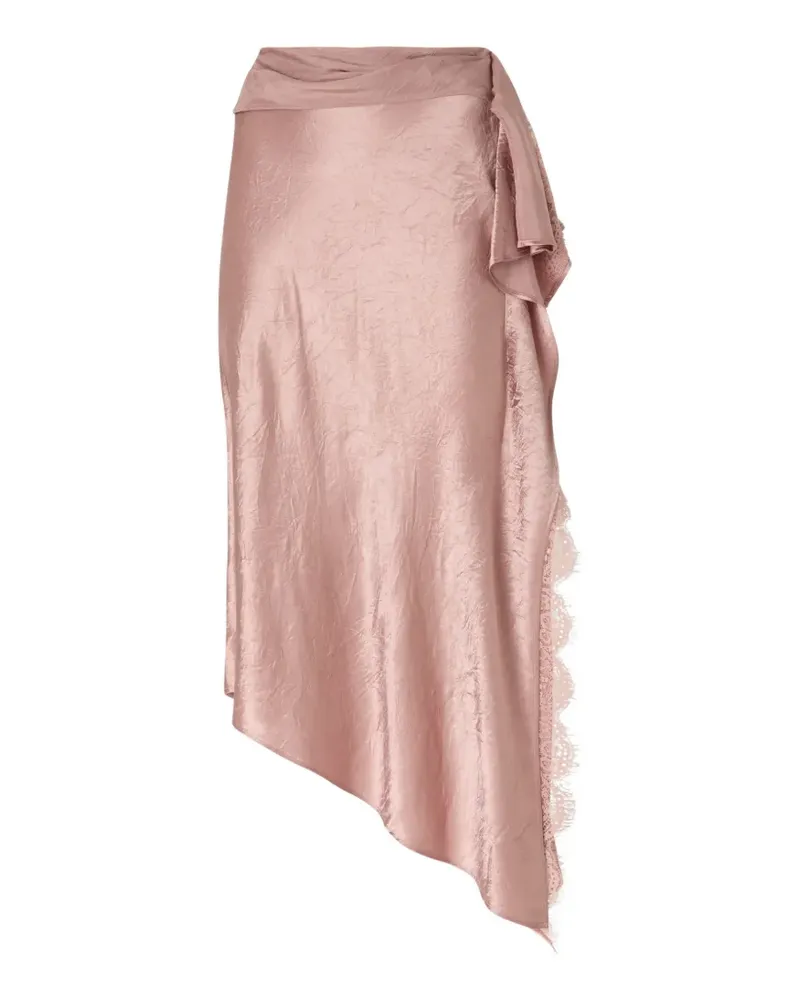 Pinko Asymmetrischer Midirock - Rosa Rosa
