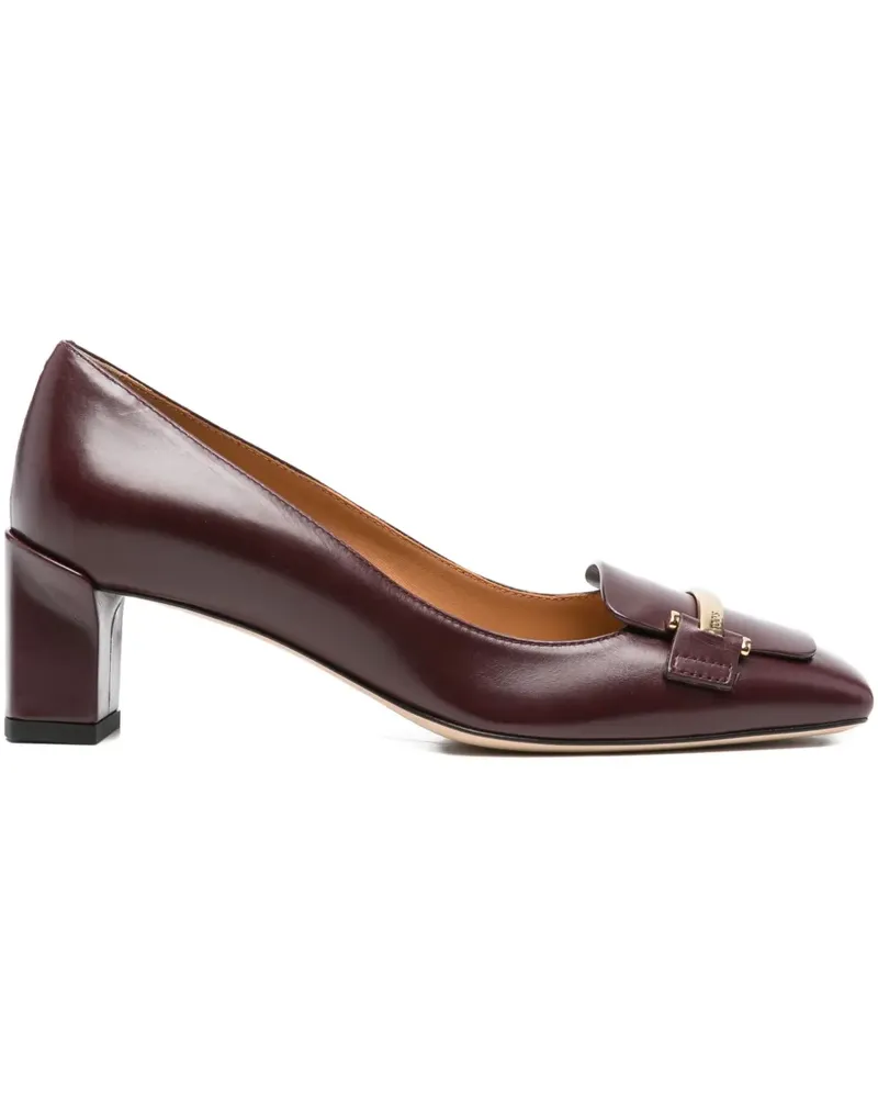 TOD'S Pumps mit Blockabsatz 55mm - Violett Violett