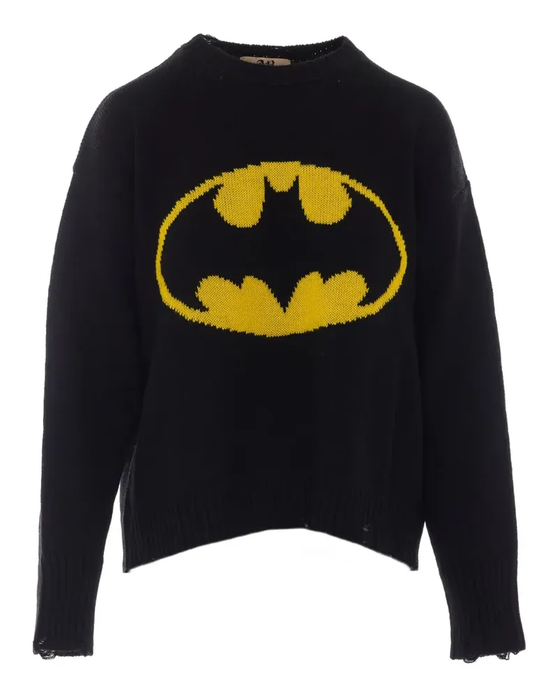 Aniye By Batman Pullover im Distressed-Look - Schwarz Schwarz