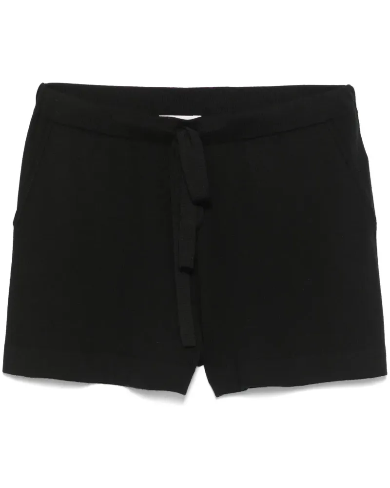 P.A.R.O.S.H. P.A.R.O H. Shorts mit Kordelzug - Schwarz Schwarz
