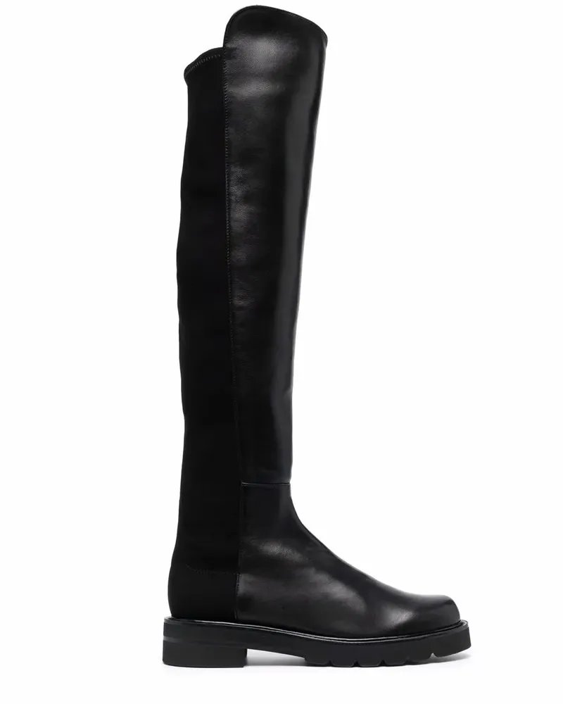 Stuart Weitzman 5050 Lift Stiefel - Schwarz Schwarz