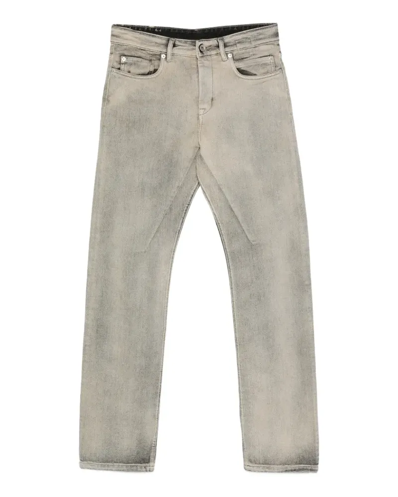 DRKSHDW by Rick Owens Ausgeblichene Fog Cut Jeans - Grau Grau