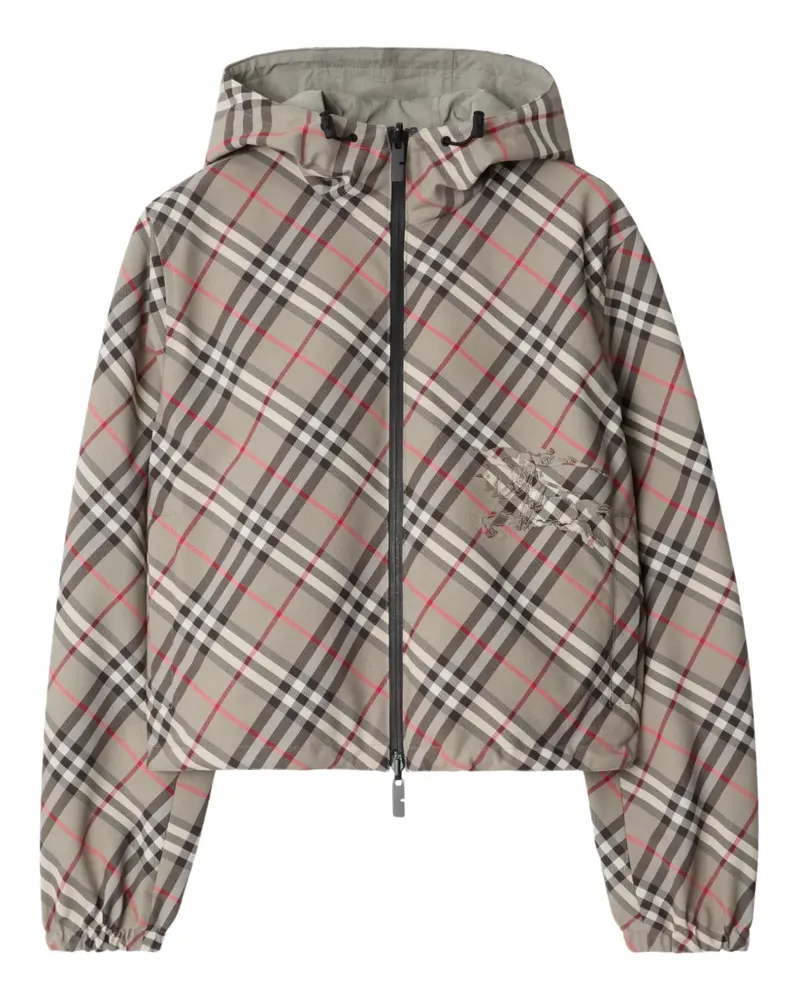 Burberry Wendbare Jacke mit Karomuster - Nude Nude