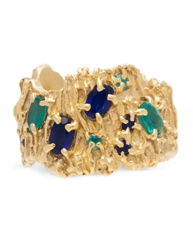 Loveness Lee Shitake Ring - Gold Gold