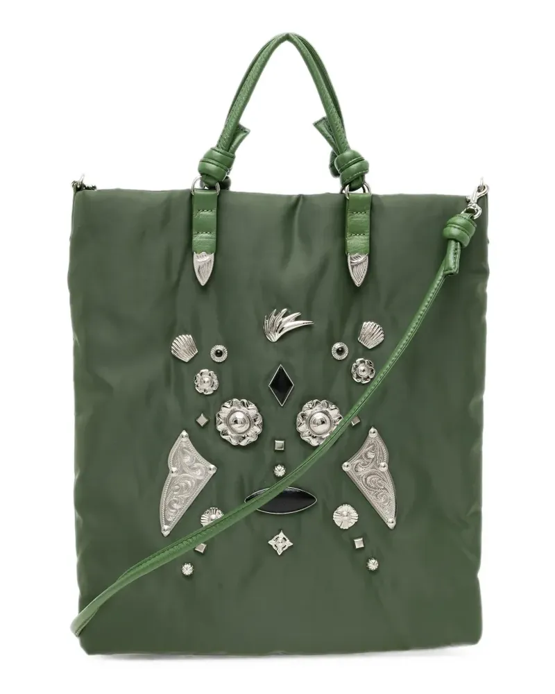 Toga Verzierte Tote Bag - Grün Grün