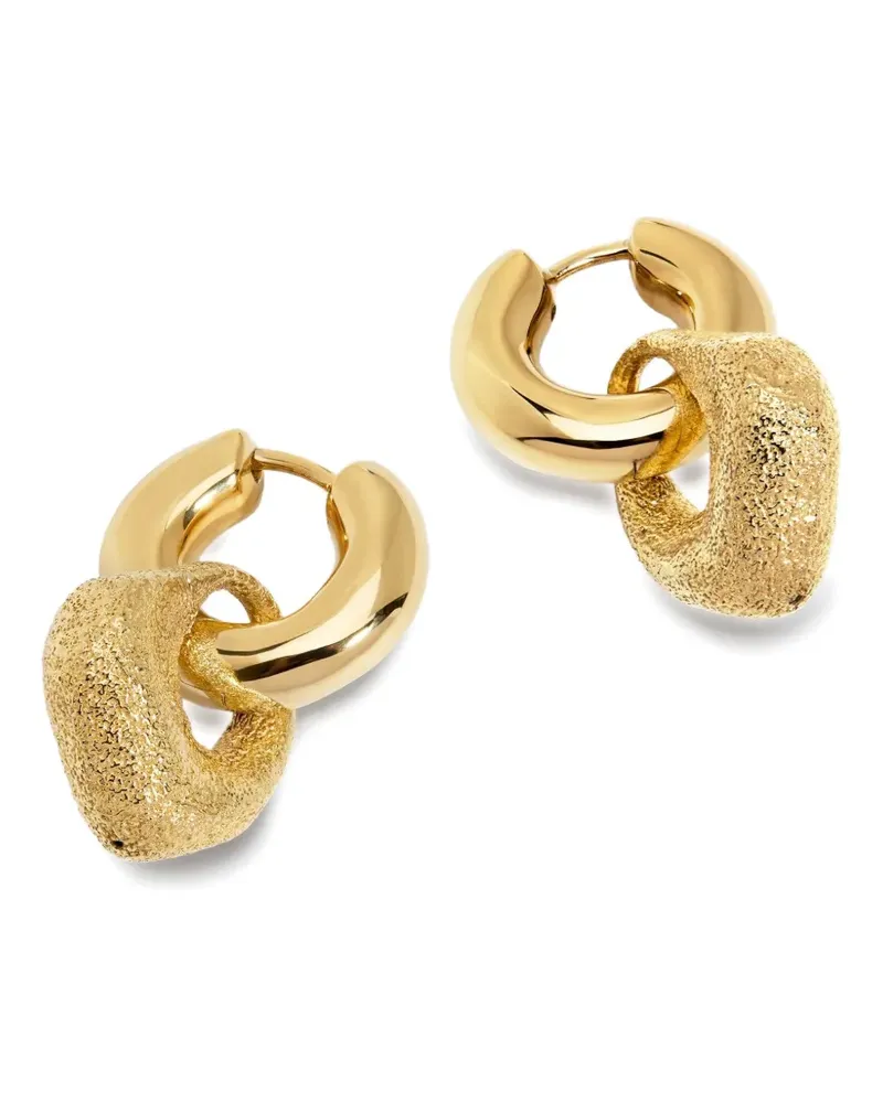 Monica Vinader Polierte Ohrstecker - Gold Gold