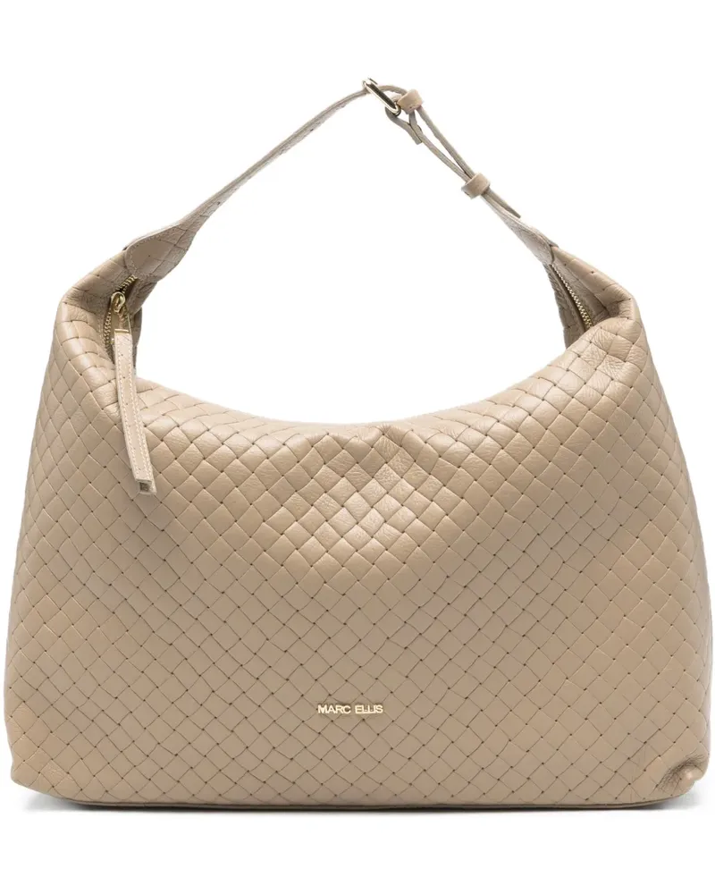 MARC ELLIS quilted VICTORIAPLOT tote bag - Nude Nude