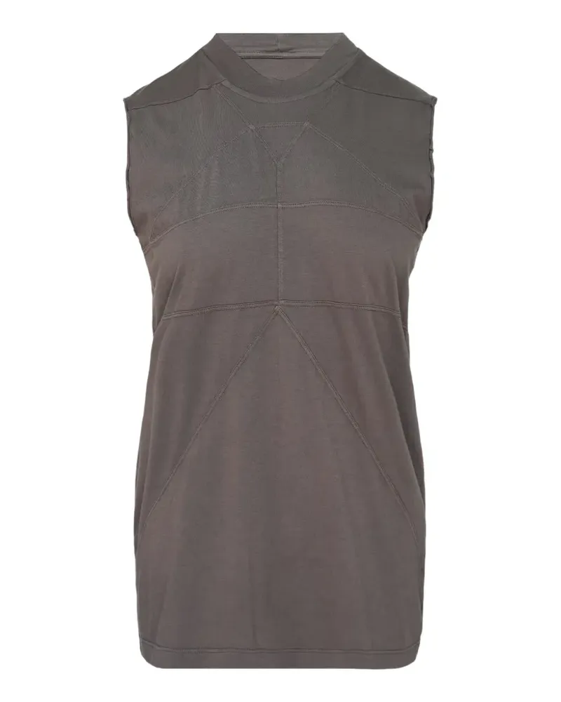 Rick Owens Level T sleeveless top - Grau Grau