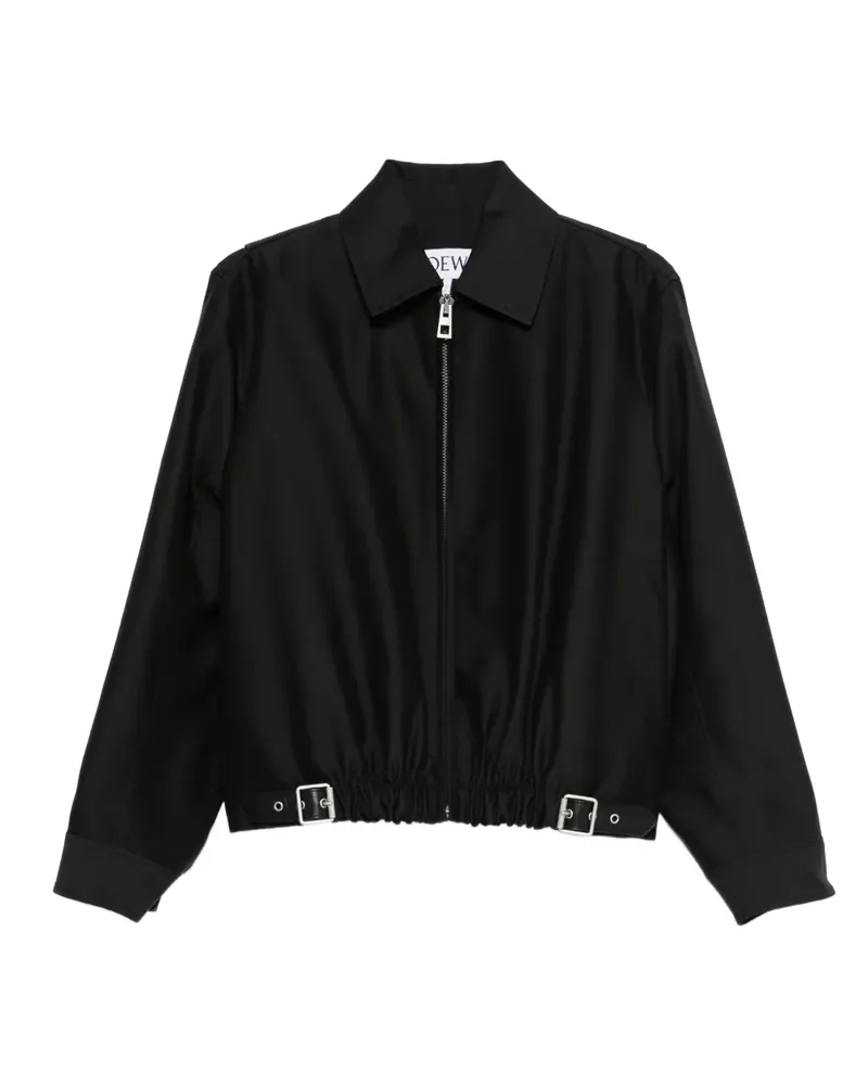 Loewe Jacke mit Schnallenverschluss - Schwarz Schwarz