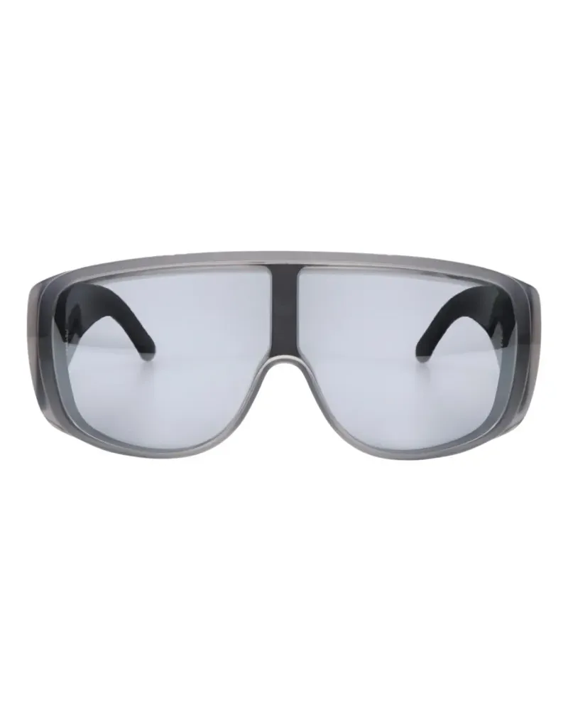Maison Margiela Mask Sonnenbrille mit Shield-Gestell - Grau Grau