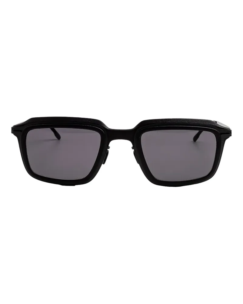 Mykita Drift Sonnenbrille mit eckigem Gestell - Schwarz Schwarz