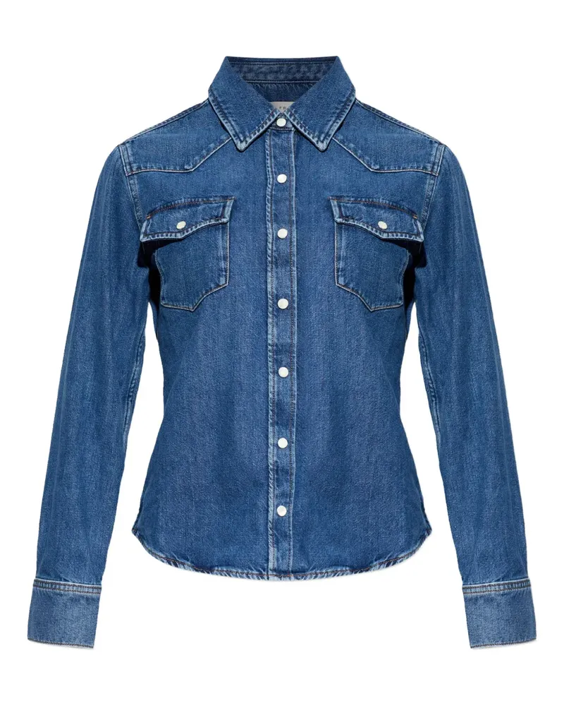 Frame Denim chest-pocket shirt - Blau Blau