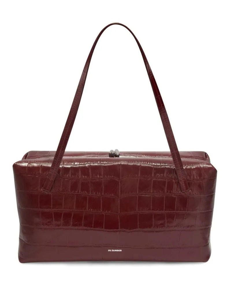 Jil Sander Mittelgroße Goji Pillow'Schultertasche - Rot Rot